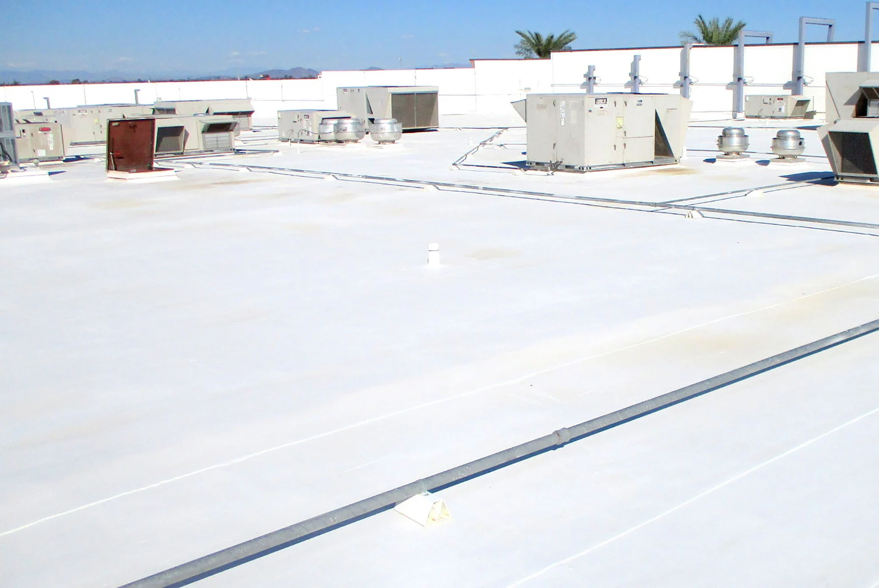 UV and Heat-Damaged Roofs