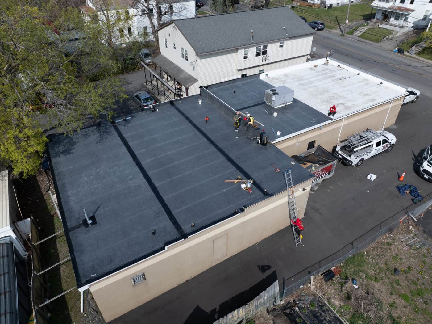 Commercial Roof Edge Metal and Siding