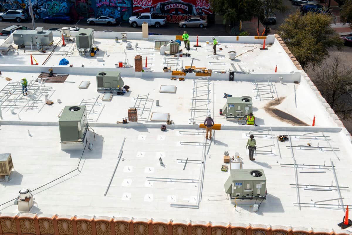 Manufacturing Facility Roofing