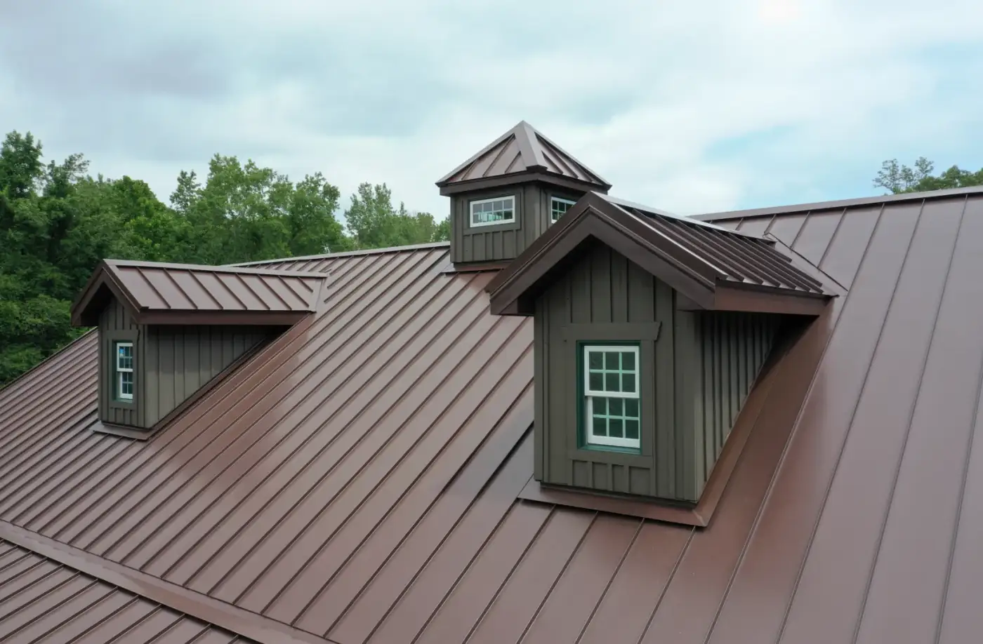 Metal R-Panel Roofing