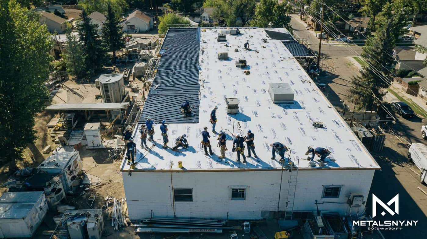 Occupied Building Re-Roofing